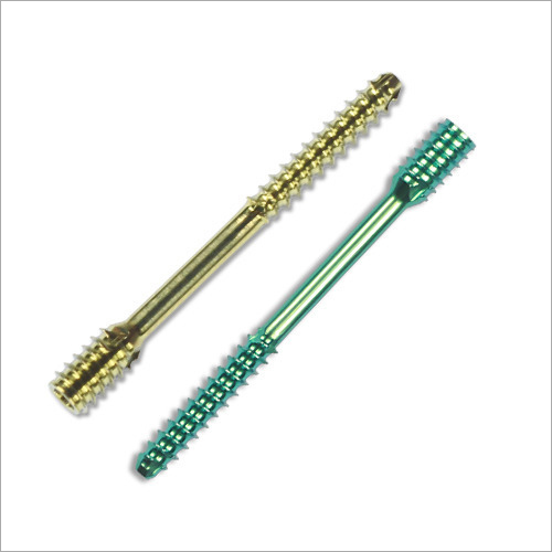 3 MM Headless Compression Screw - Metal Material | Long Service Life, Designed for Orthopaedic Usage