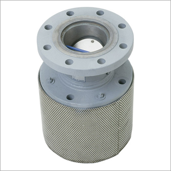 Ball Type Foot Valve - Cast Iron, Flanged End (TABLE-E) / Screwed End (BSP), Size Range 40mm To 200mm, Grey Finish