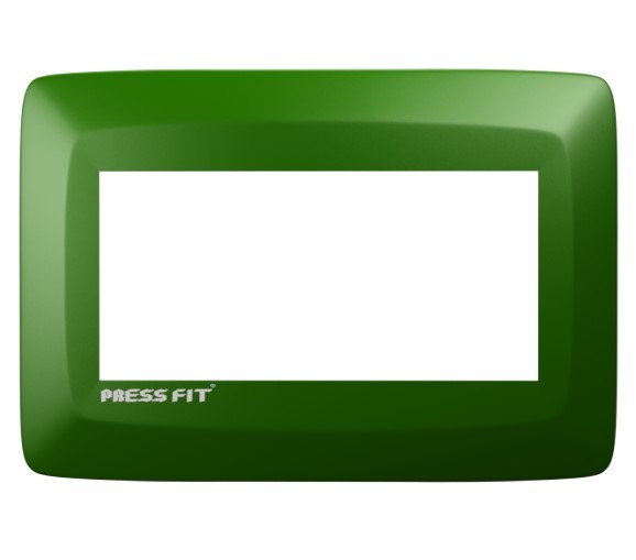 Pressfit Lx Multicolor Modular Switch Plates - Stylish Abs Design, Available From 1 To 32 Modules, Multi Color Options For Enhanced Home Aesthetics