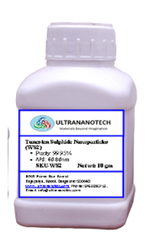 Grey Black Powder Tungsten Sulphide Nanopowder (Ws2)