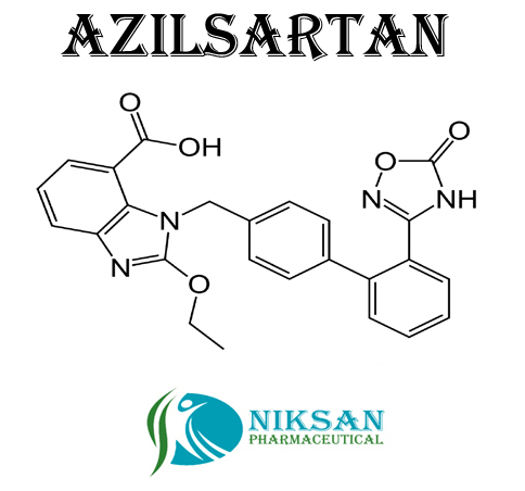 Azilsartan - White To Off-white Solid Powder, 99% Purity, 100 Kg Quantity | Angiotensin Ii Receptor Blocker For Hypertension Treatment And Kidney Health
