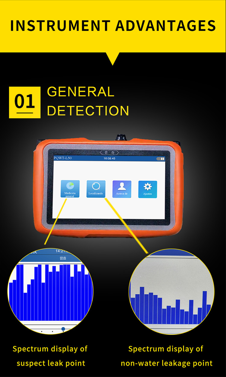 Pqwt-l50 Indoor Pipeline Water Leak Detector