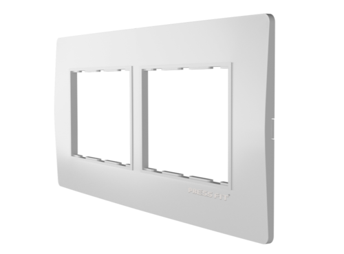 Pressfit Omyah Modular Switch Plate - Sleek & Stylish Design | Multi-Color Variants, Dust & Stain Resistant, Easy To Fit