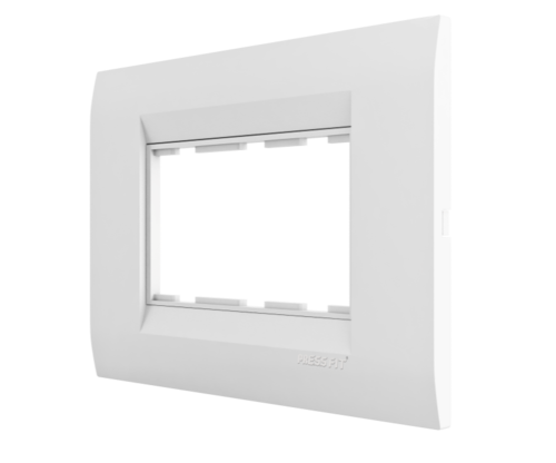 Pressfit One Modular Switch Plate - Premium Aesthetic Design | Multi-Color Variants, Front Side Loading and Removal, Effortless Installation for Electrical Accessories
