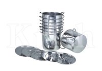 आवश्यकता के अनुसार टेपर स्टॉक पॉट्स