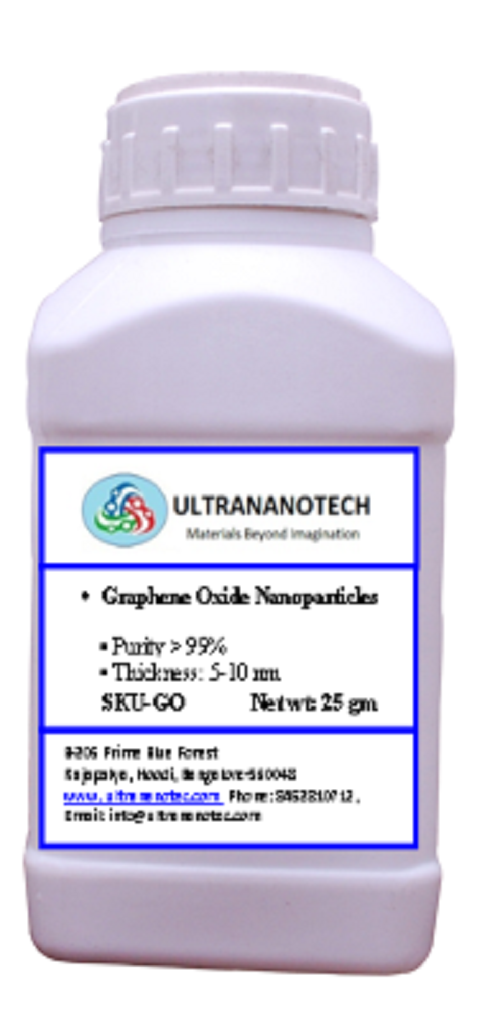 Graphene Oxide Nano Powders Density: 200-210 M2/g Kilogram Per Cubic Meter (Kg/m3)