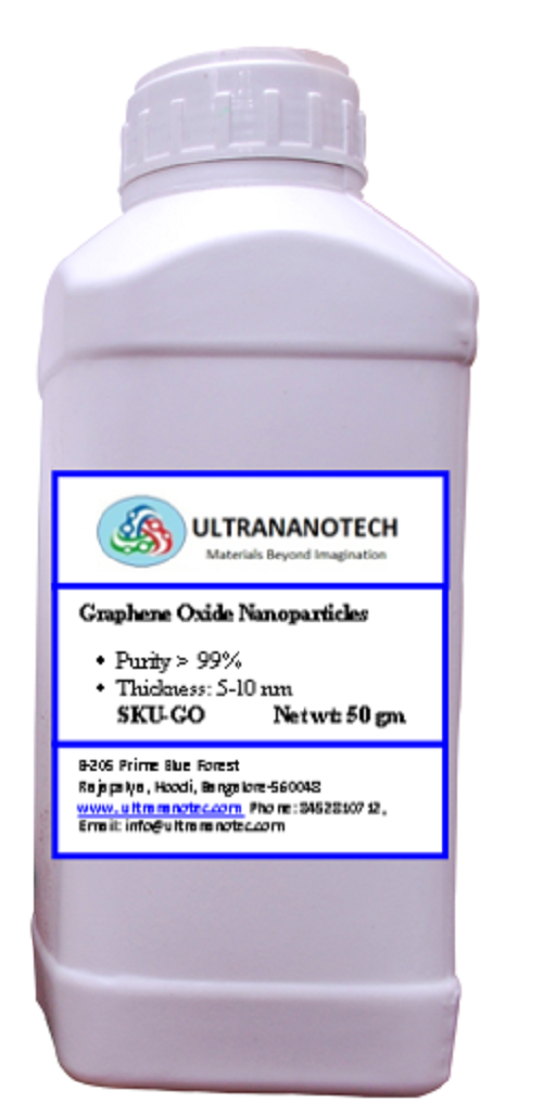 Graphene Oxide Nano Powders Density: 200-210 M2/g Kilogram Per Cubic Meter (Kg/m3)