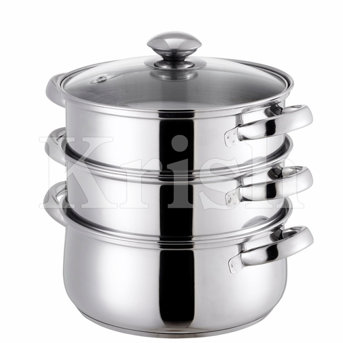 आवश्यकता के अनुसार इनकैप्सुलेटेड स्टीमर सेट = 3 टियर