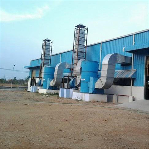 Industrial Wet Scrubber - Fiberglass & Stainless Steel, 200,000+ CFM Capacity, 98% Efficiency, Durable Design