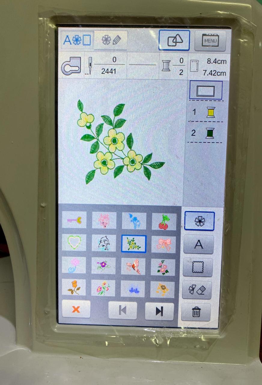 Household Sewing And Embroidery Machine - Computerized