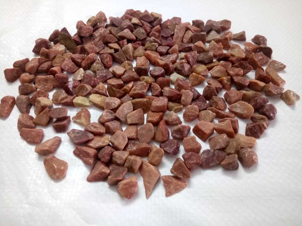 Red Jasper Crushed Agate Machine Polish Aggregate Chips For Sale And Wholsale Export Price In Ind Crystallized Glass Stone