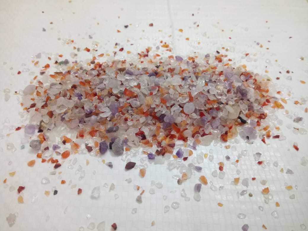 Red Jasper Crushed Agate Machine Polish Aggregate Chips For Sale And Wholsale Export Price In Ind Crystallized Glass Stone
