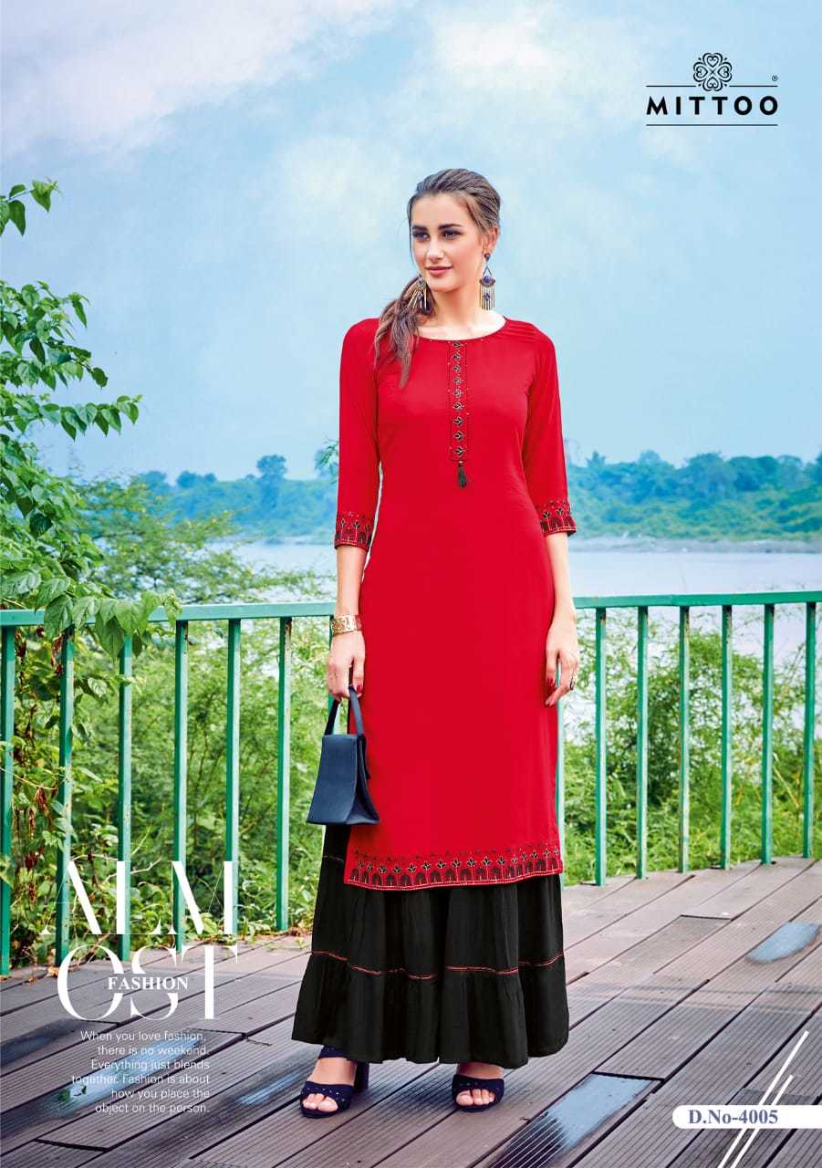 Crepe Rayon & Two Ton Rayon Sharara