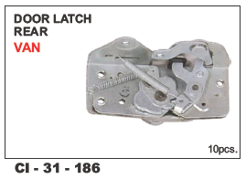 Door Latch Rear Van L/R - Durable Steel Design | Fits 4-Wheelers, Warranty Included