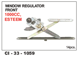 Window Regulator Front - 1000cc, Esteem L/R Model | 4 Wheeler Compatible, Warranty Included