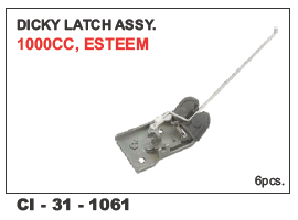 Dicky Latch Assembly - 1000cc for Esteem | 4 Wheeler Vehicle Type, Warranty Included