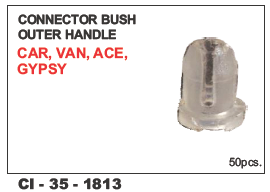Connector Outer Handle - 4 Wheeler Compatibility, Warranty Included | Designed for Car, Van, Ace, Gypsy Models, Durable Performance