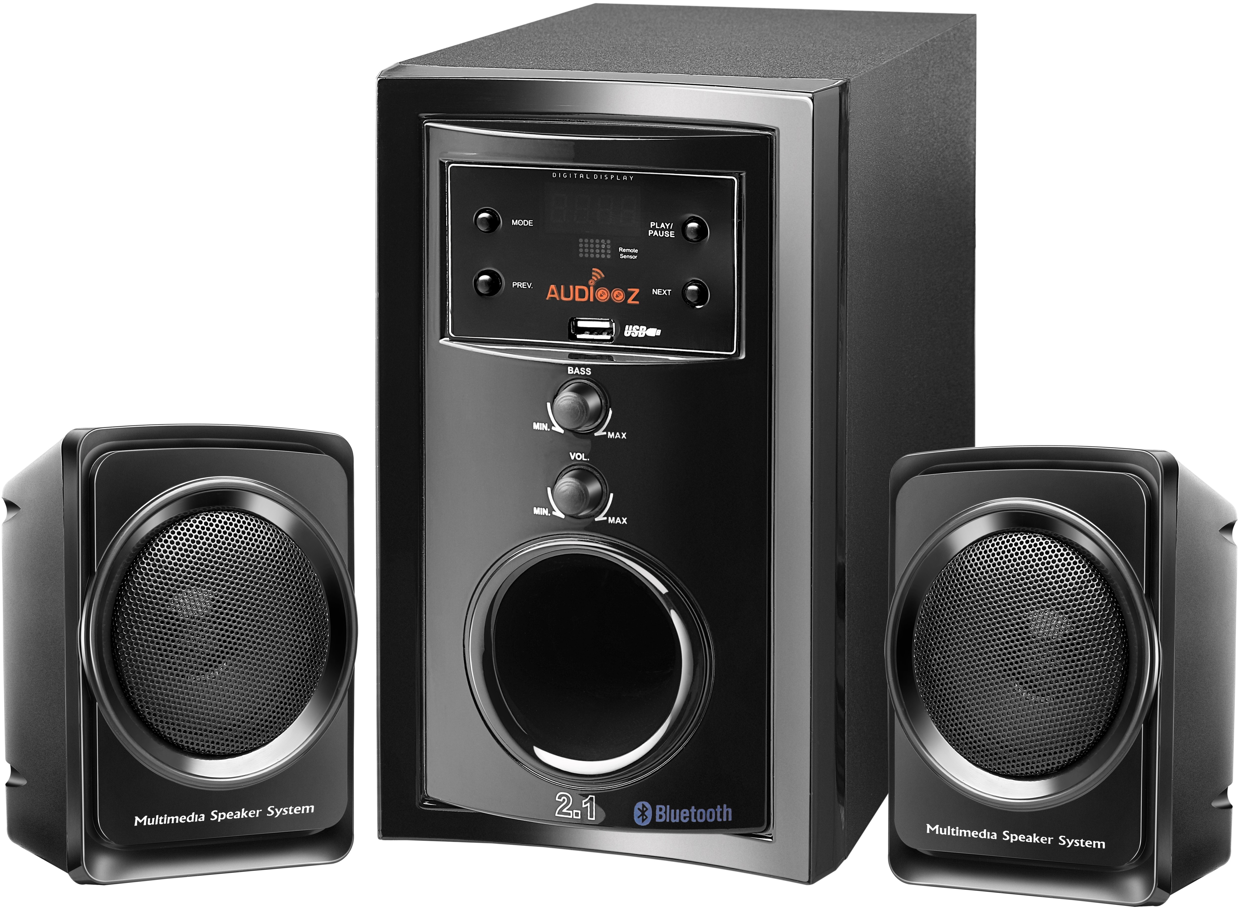 Black (Glossy) Audiooz Model - 6969