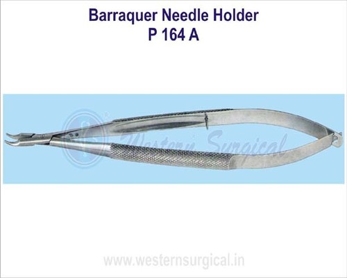 Barraquer सुई धारक