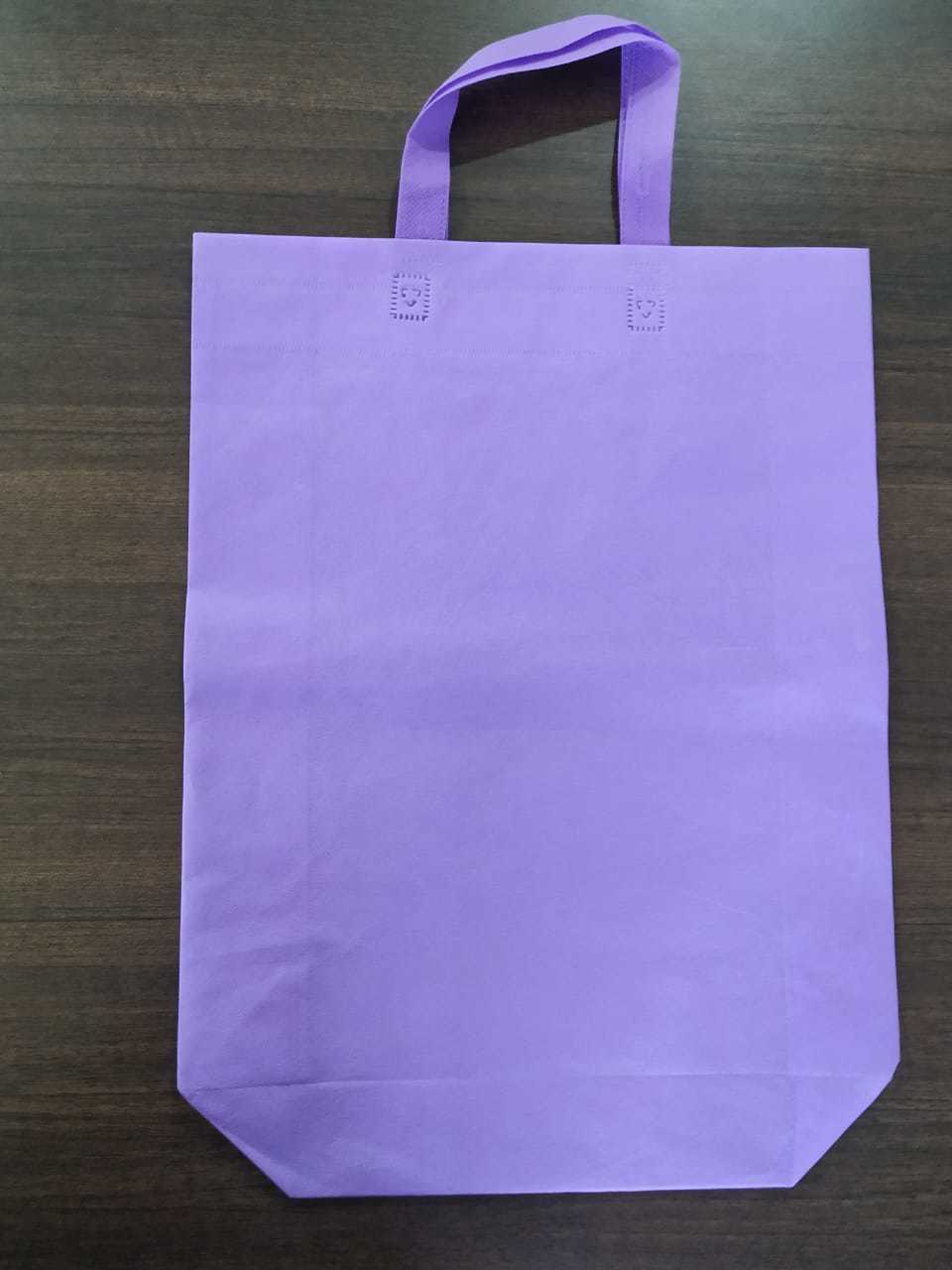 Non-woven D Cut Bag - Various Sizes, Yellow Color | Loop Handle, Custom Printing For Versatile Usage