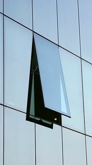 Building Elevation Facade Reflective & Color Aluminium Structure Glazing