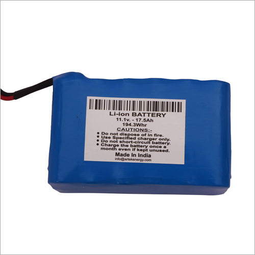 17.5Ah Lithium Ion Battery - 11.1V, Durable Design | Long Battery Backup, Efficient Performance, 2-Year Warranty