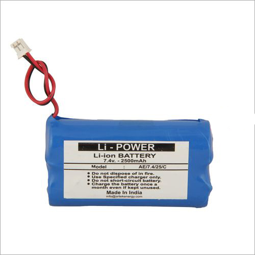 2500 Mah Pos Machine Lithium Ion Battery Nominal Voltage: 7.4 Volt (V)