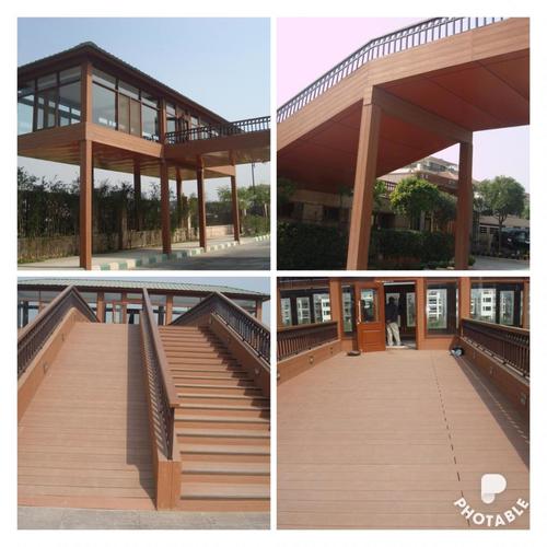 WPC Decking - Wood Material | Durable, Eco-Friendly, Weather-Resistant, Low Maintenance, Versatile Design