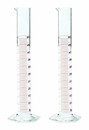 Measuring Cylinder Equipment Materials: Borocilicate Glass 3.3