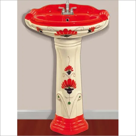 Designer Wash Basin - Ceramic Material, 22" X 17" Dimensions, Any Color Available | Scratch Resistant, Attractive Design, Flawless Finish, Durable