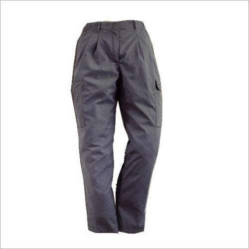 Men Work Trouser - Cotton Blend, Various Sizes, Gray | Durable, Comfortable, Practical, Multiple Pockets, Straight Leg