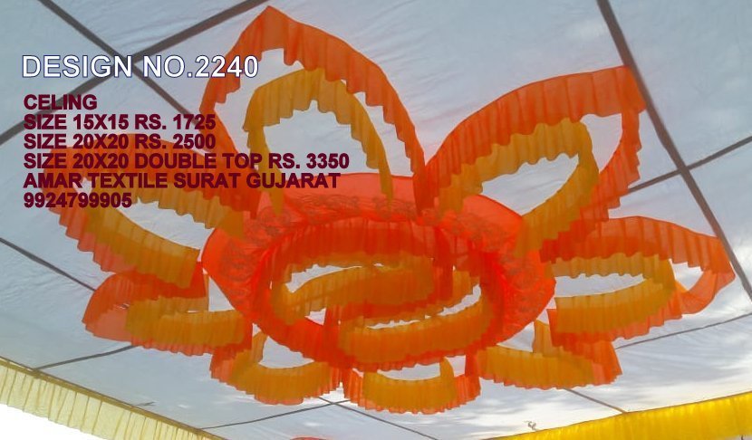 All Tent Ceiling Samiyana