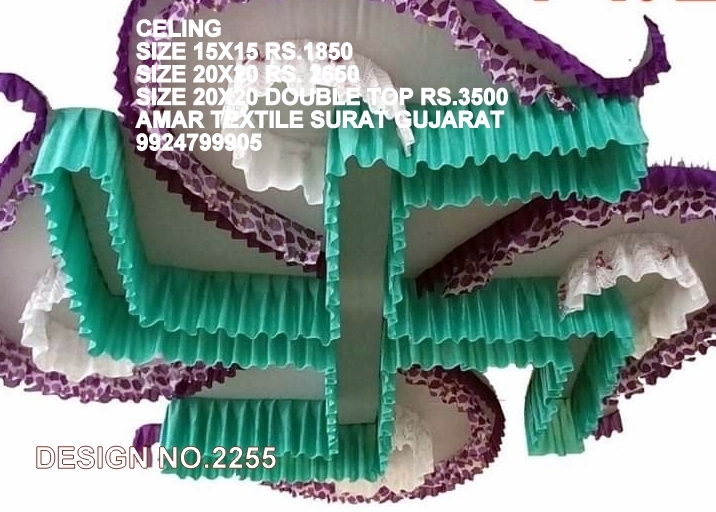 15x15 Mandap Samiyana Designs - Color: All