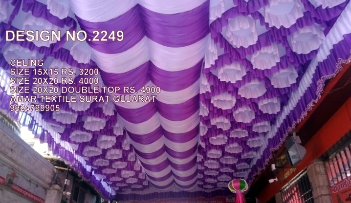 15x15 Mandap Samiyana Designs - Color: All