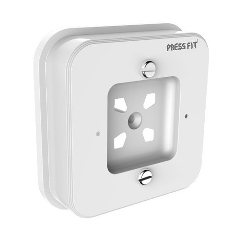 Pressfit Royal Square Junction Boxes - PVC Material, Square Shape, White Color | Superior Wire Protection, Excellent Insulation, Corrosion Resistant