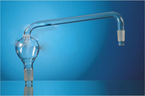 Splash Head Pear Shape, Vertical - Glass Material, Various Sizes Available | On Demand Customization For Unique Applications