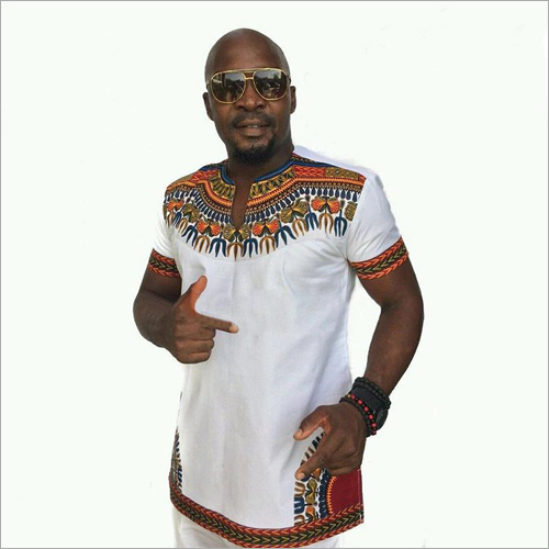 White Mens Fancy T-Shirt