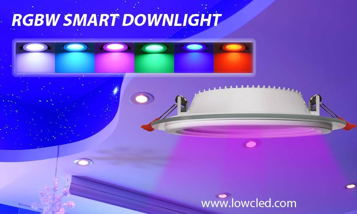 40w 600*600 Rgbw Smart Panel Lighting Bluetooth Wifi Alexa Voice Control Smart Led Panel Dimension(l*w*h): 595*595*10.7mm Millimeter (Mm)