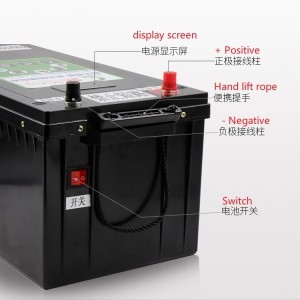 Rechargeable Lithium Battery Voltage: 12v Volt (V)