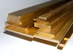 Goldenish Brown Brass Flat