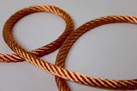 Copper Wire Rope - Color: Reddish Brown