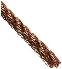 Copper Wire Rope - Color: Reddish Brown