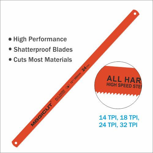 Orange Magicut All Hard High Speed Steel Hand Hacksaw Blades