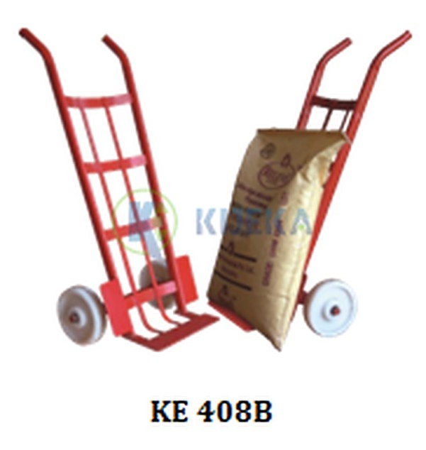 Hand Truck - Heavy-duty Pipe Frame, Comfortable One-hand Control, 500 Kg Lifting Capacity | Durable, Rust Proof, Easy To Operate