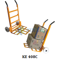 Hand Truck - Heavy-duty Pipe Frame, Comfortable One-hand Control, 500 Kg Lifting Capacity | Durable, Rust Proof, Easy To Operate