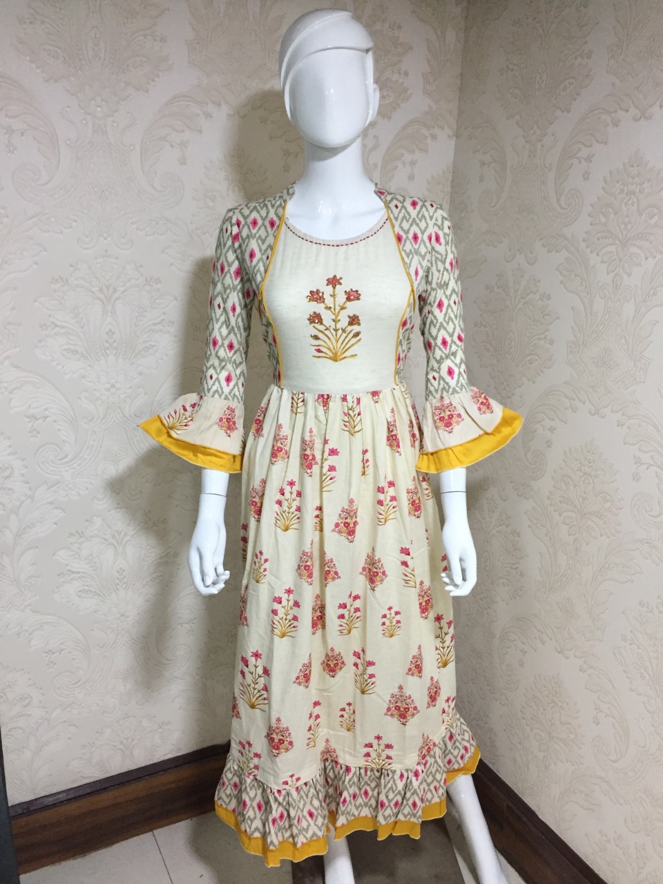 Dry Cleaning Flex Cotton Kurti