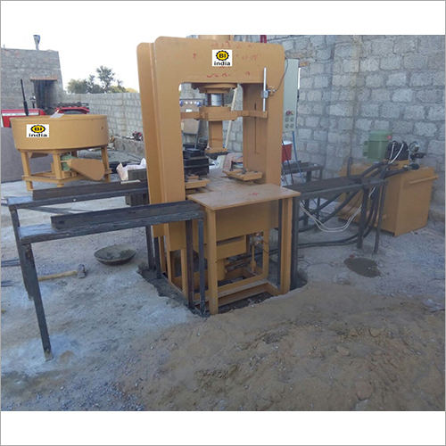 Semi Auto Paver Block Machine Industrial