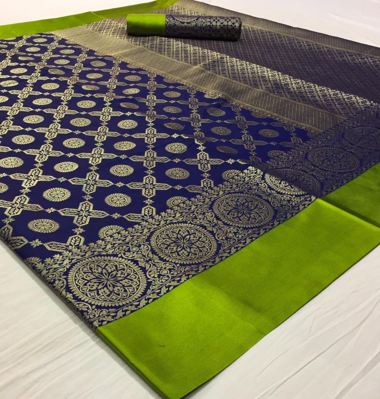 Woven Soft Silk Weaving Saree