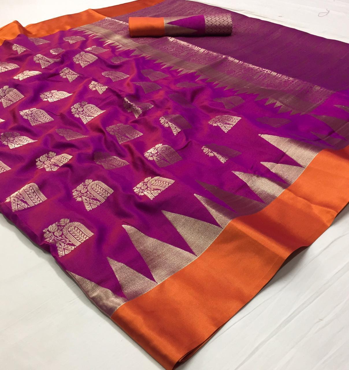 Woven Soft Silk Weaving Saree