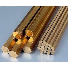 Copper Hex Bar - Color: Goldenish Brown